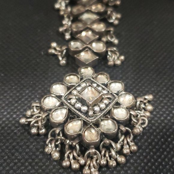 Hand Crafted Jewelry - Silver mangtikka - indian jewelry